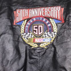 Leather NASCAR Jacket 