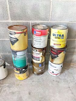 Pinturas usadas