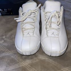 White Jordan’s Size 6Y