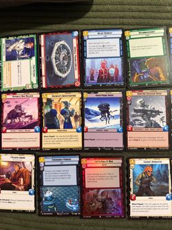 Star Wars: Unlimited Shadows of the Galaxy Card Lot of 44