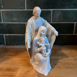 Roman Inc. Valencia Holy Family Porcelain Figurine Jesus Mary Joseph