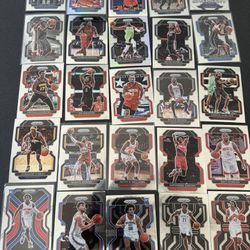 Basketball Cards (62 Cards ) Prizm, Panini, And NBA Hoops