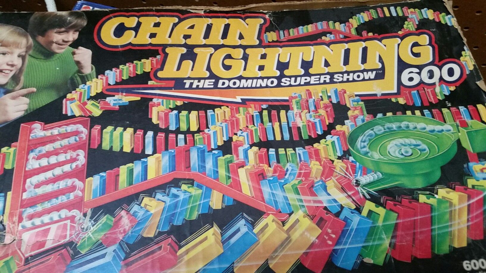 Vintage Chain Lightning Domino Rally Super Show - 80's
