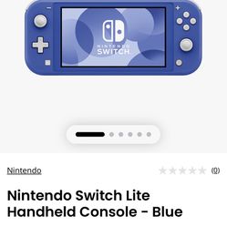 Nintendo Switch Lite Handle Console-Blue