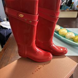Coach Rain Boots
