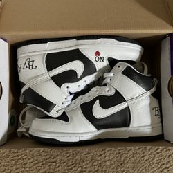 Nike Supreme SB Dunk High “By Any Means” Size 6.5