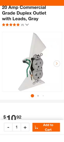 Commercial / Industrial 20 Amp Electrical Receptacles 