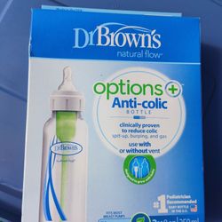 Dr. Browns Anti Collic Bottles ( Set Of 3 -Never Used In Box)