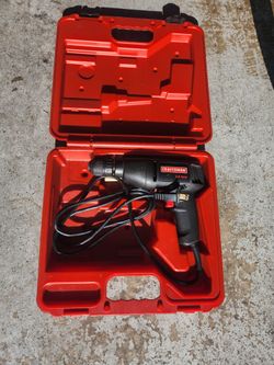 Craftsman Corded Drill With Case