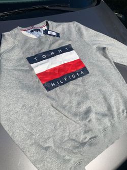 Grey Long Sleeve Tommy Hilfiger Shirt