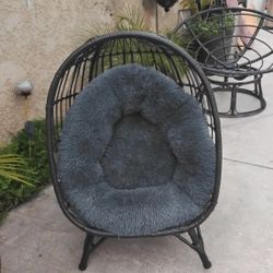 Cacoon Egg Rattan Chair
