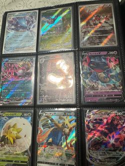 Pokémon card charizard Pikachu binder