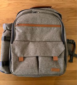 Picnic Backpack With Insulated Section