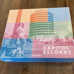 Music Lovers! 75 Years Of Capital Records- Hard Cover, 492 Pages