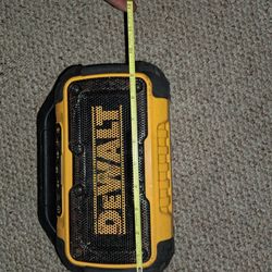 Dewalt Bluetooth speaker  (w/cord)