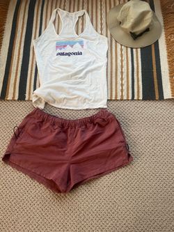 Patagonia Hiking Set baggies Shorts Shirt and Hat