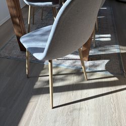 Set Of 6 Dinning Chairs Nordic Stlye