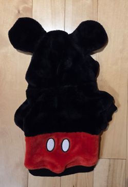 NEW Disney Mickey Mouse Soft Dog Hoodie (S)