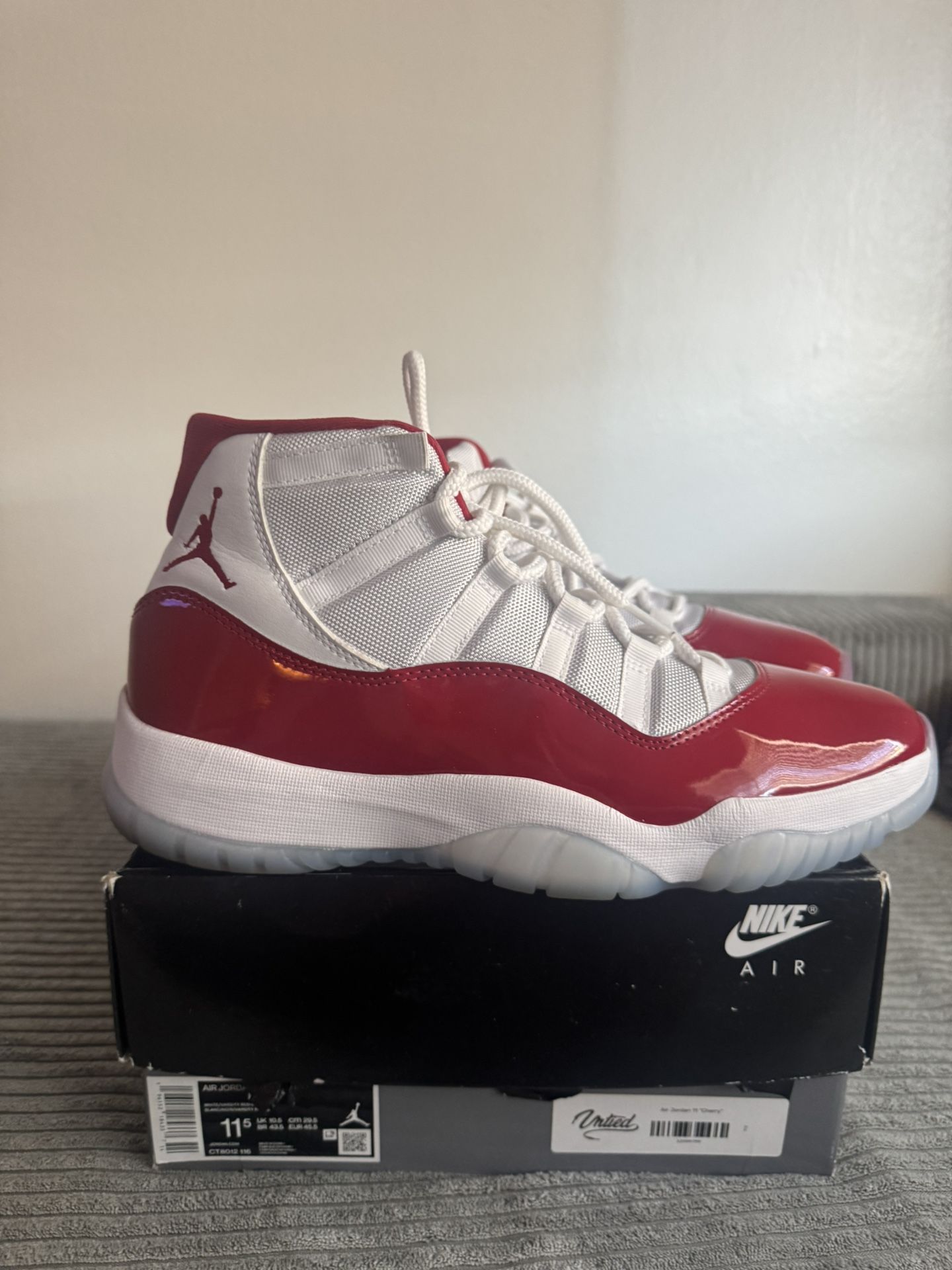Jordan 11 Cherry Reds