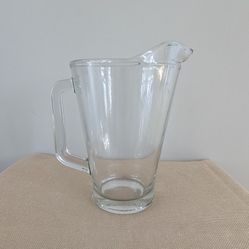 Glass Half Gallon Pitcher