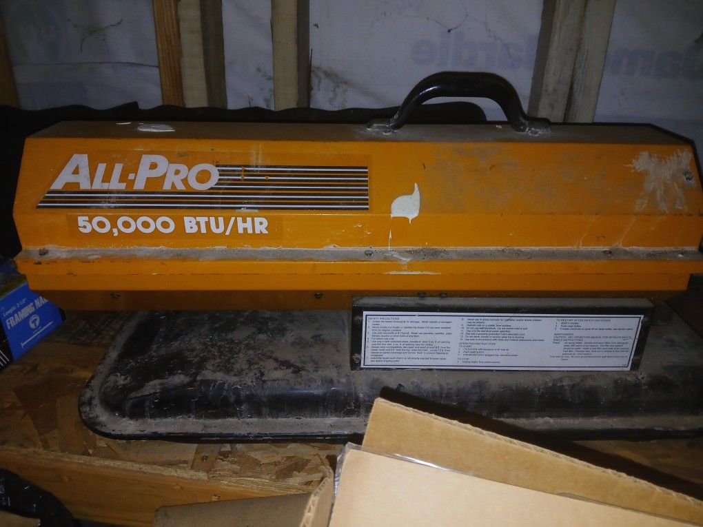 ALL-PRO 50,000 BTU/HR