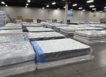 (NUEVOS) 😴 Colchones Enganche Desde $1 LIQUIDACIÓN OUTLET KINGS QUEENS FULLS TWINS En Plastico!!😴