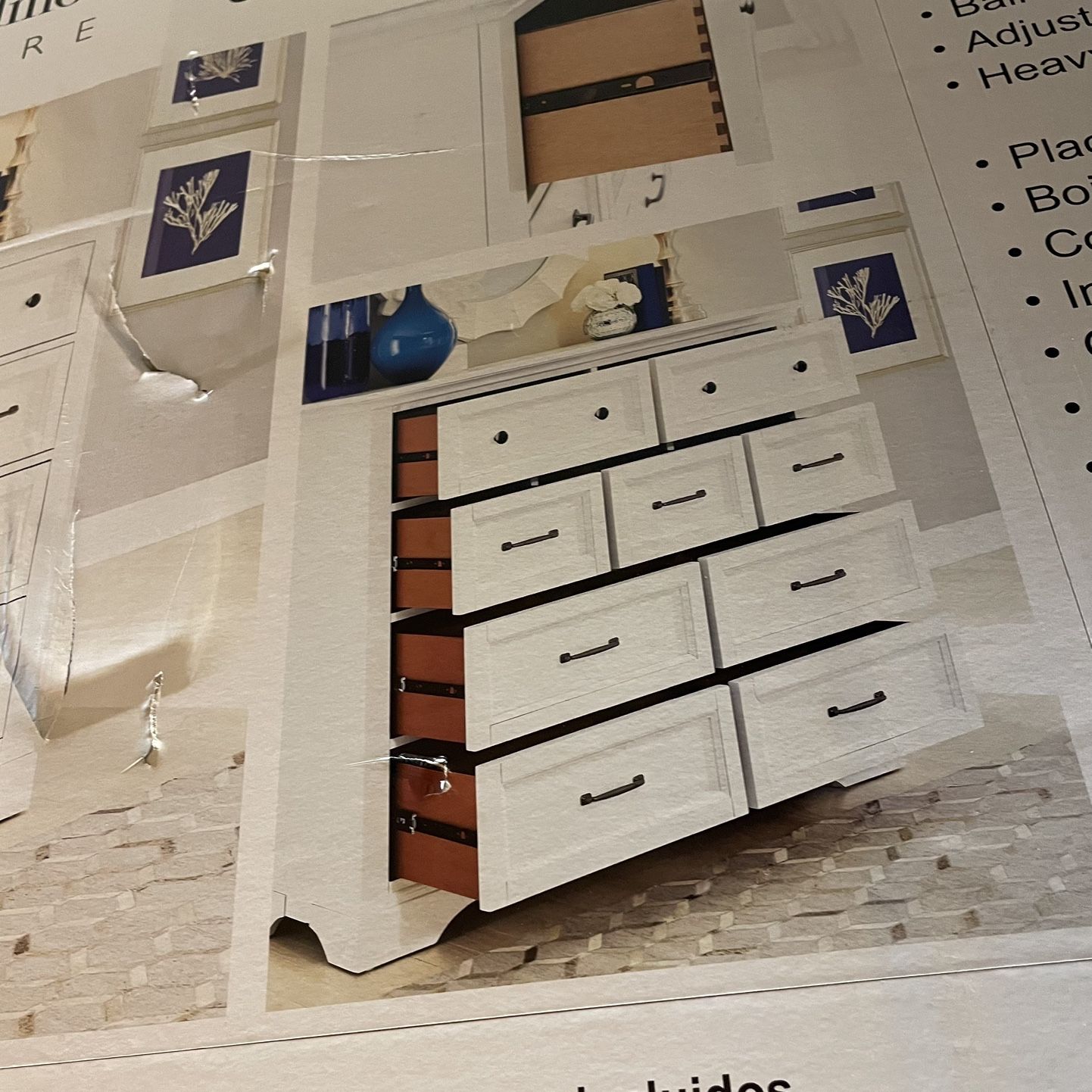 Recall: 9-drawer chests sold at Costco recalled after tip-over incident  involving child, image size:1442x1442