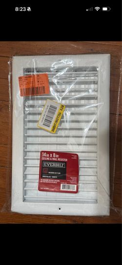 Everbilt E210VM14X08 14 in. x 8 in. Adjustable 1-Way Wall/Ceiling Register