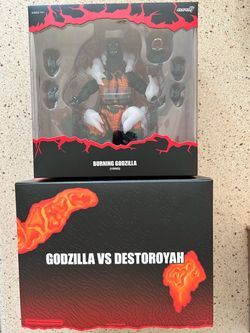 Super7 Ultimates Burning Godzilla