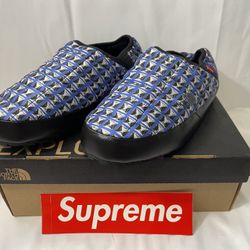 DS Supreme Royal The North Face Studded Traction Mule Size 10
