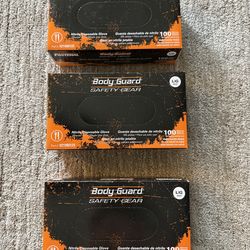 Nitrile gloves size XL (have 2 left for 10$ ) PRICE FIRM