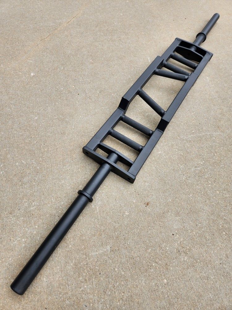 Titan Fitness Black Multi-Grip Camber Bar