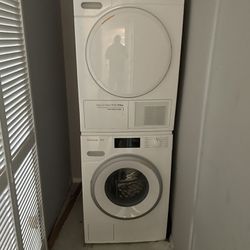 Miele Washer Dryer Stack
