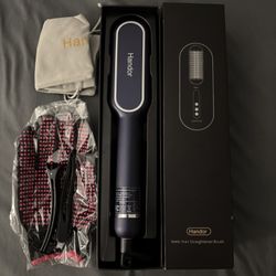 “Handor” Hair Straightener Brush