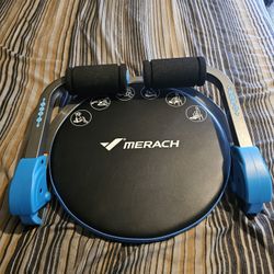 MERACH Ab Machine, Sit Up Exercise Equipment with 3 Adjustable Resistance Levels