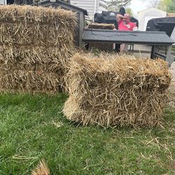 Free bales of straw