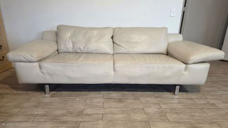 Leather sofa