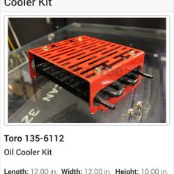 Brand New Oil Cooler Kit