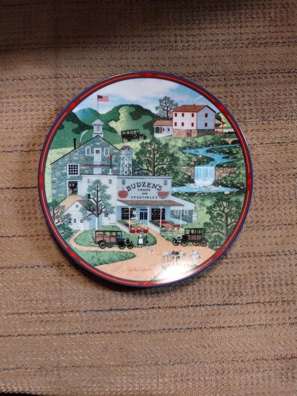 Budzen's Fruit & Vegetables Collector Plate