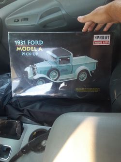 Sealed 1931 Ford Model A Pick Up Minicraft Model Kit