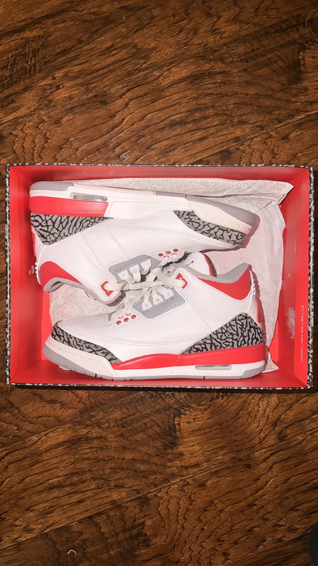 Jordan 3 “Fire Red”