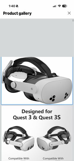 brand new Head Strap for Quest 3/3S, Enhanced Support & Soft Headpad Rear Dial Adjustment, Enlarged Rear Cushion for Weight Balance, Adjustable Fit fo