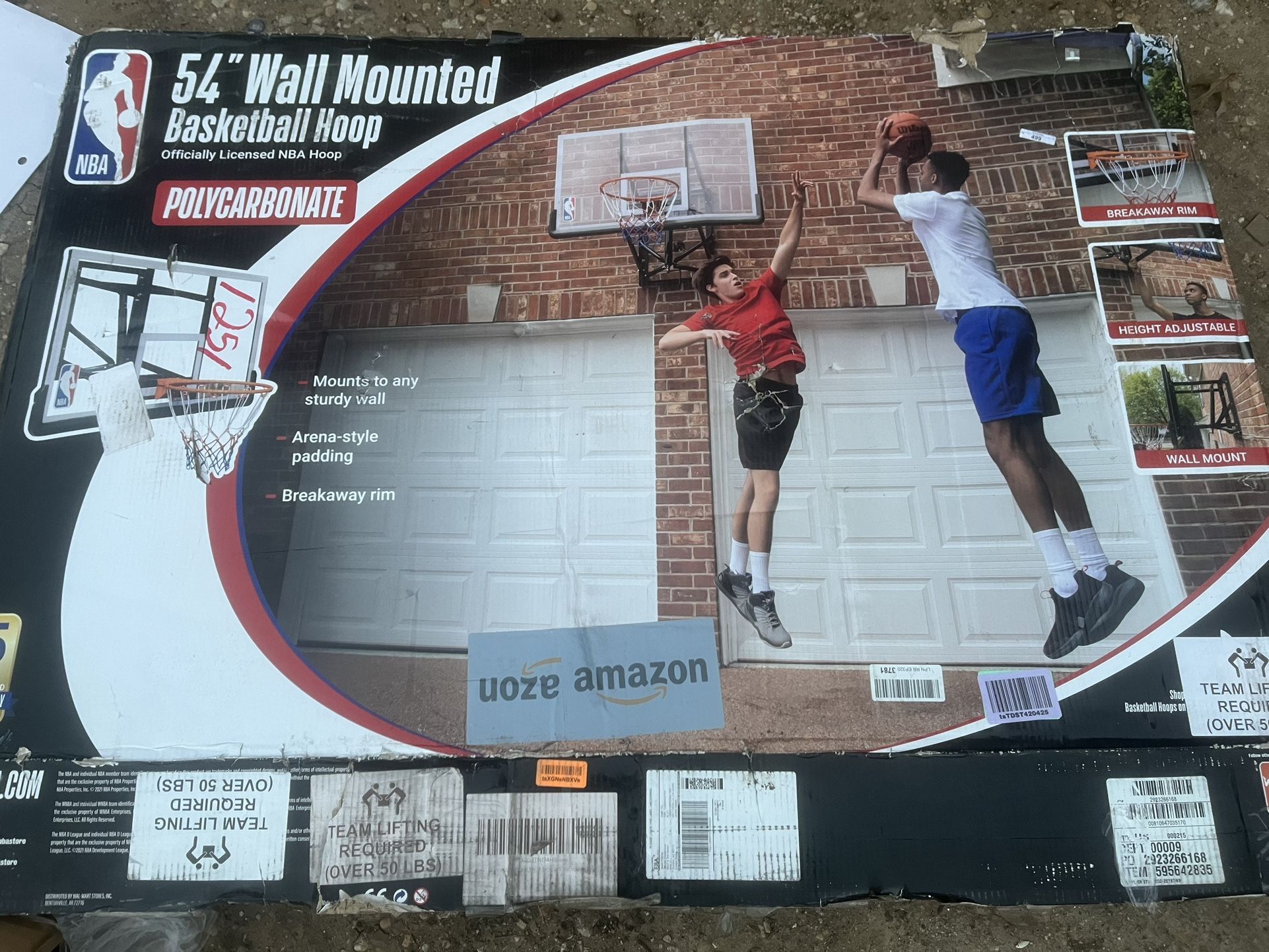 NBA Official Basketball Ball Court