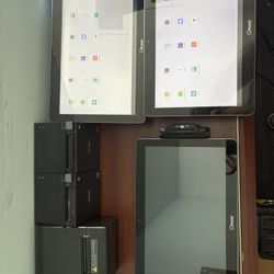 ELO Toast POS System Bundle – 4 Touchscreens (2 w/ Card Readers), iPad, Register, 3 Receipt Printers – Fully Functional