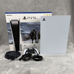 Sony Playstation PS5 Blu-Ray Edition Console w/ Controller and Box *No Game Code
