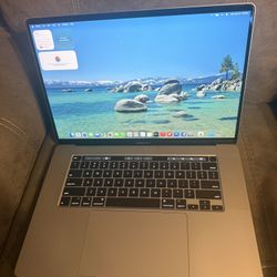 MacBook Pro 16 Inch 2019 Touch Bar super fast i9 16 GB 1 TB SSD with fingerprint sensor 