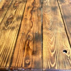 Rustic Tables Indoor/ Outdoor Use