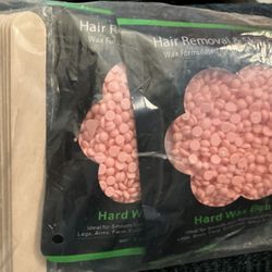 3 Packs Hard Wax And Applicator And Rinestones 