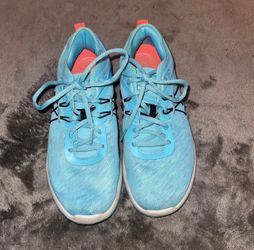 RYKA Womens Athletic Shoes Sky Blue Size 8