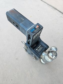 B&W Tow & Stow Tri-Ball Adjustable Hitch – 2.5" Receiver – 7" Drop